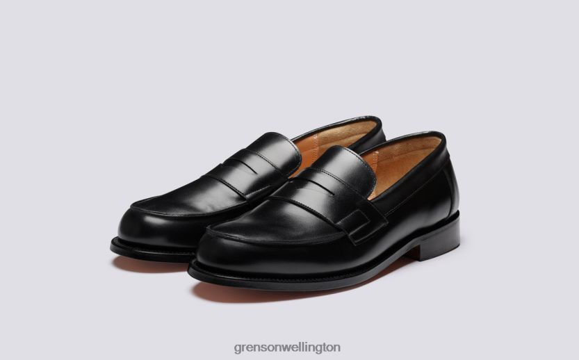 Men Black EPSOM Grenson R4606081 Formal Shoes