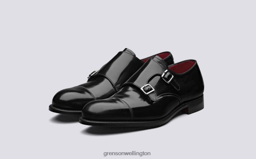 Men Black/Jade HANBURY Grenson R46060106 Formal Shoes