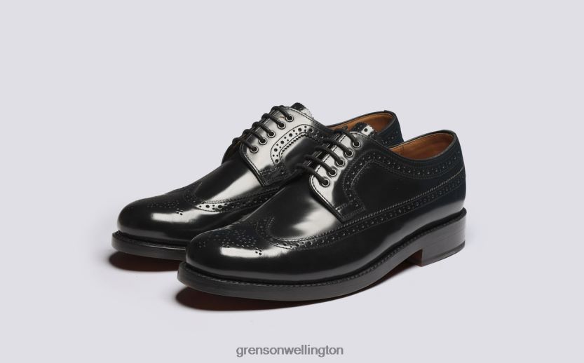 Men Black SID Grenson R46060102 Formal Shoes