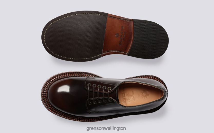 Men Brown DERMOT Grenson R4606077 Formal Shoes