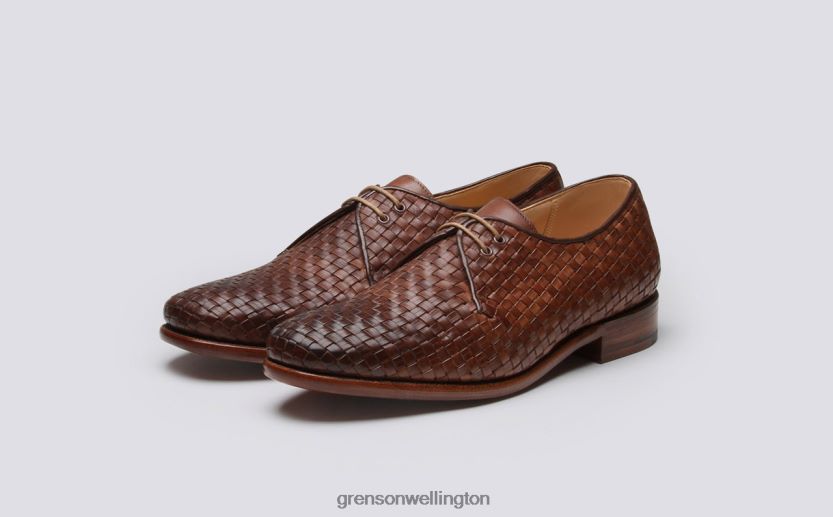 Men Brown SHOE 7 Grenson R4606097 Formal Shoes