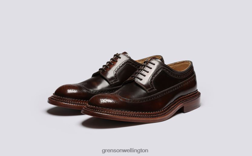 Men Dark Brown ALDWYCH Grenson R4606065 Formal Shoes