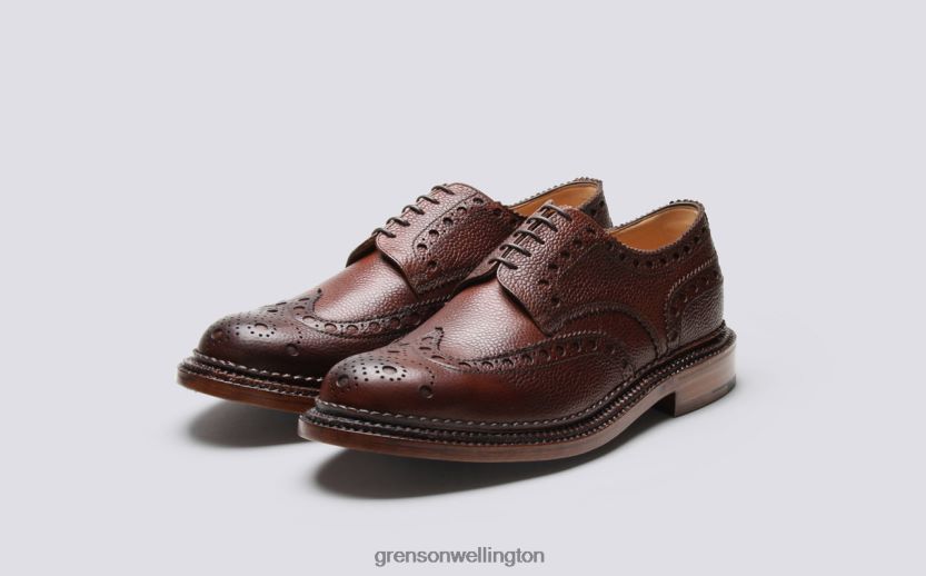 Men Dark Brown ARCHIE Grenson R4606068 Formal Shoes