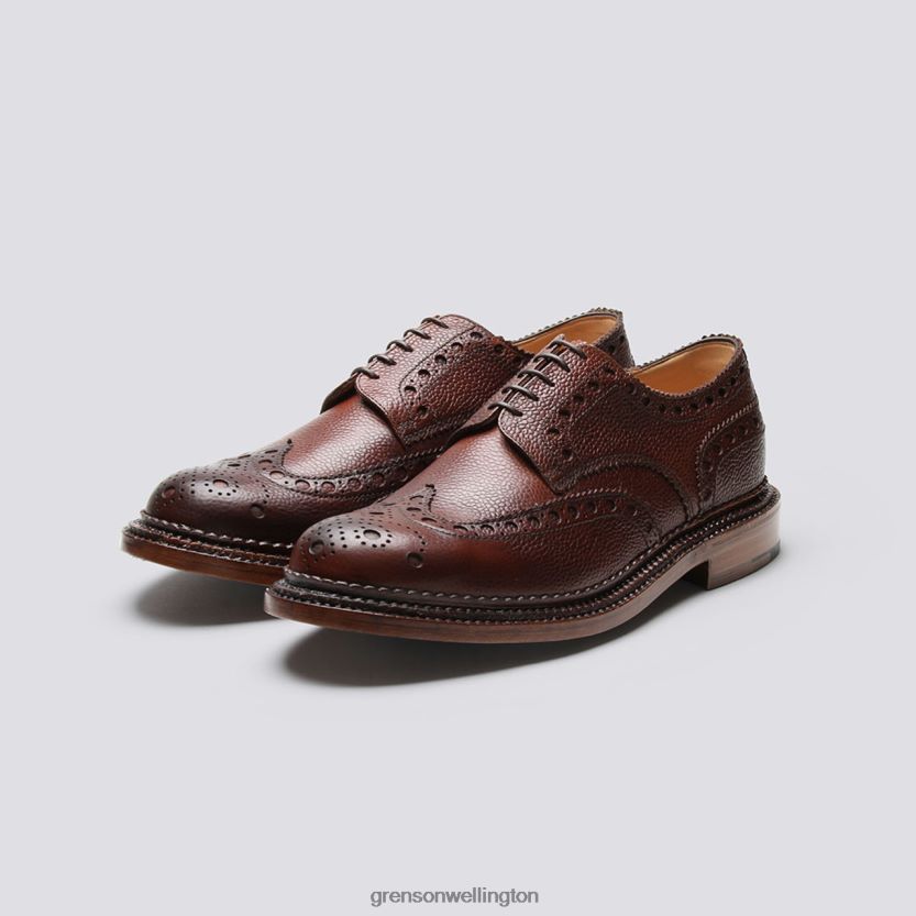 Men Dark Brown ARCHIE Grenson R4606068 Formal Shoes