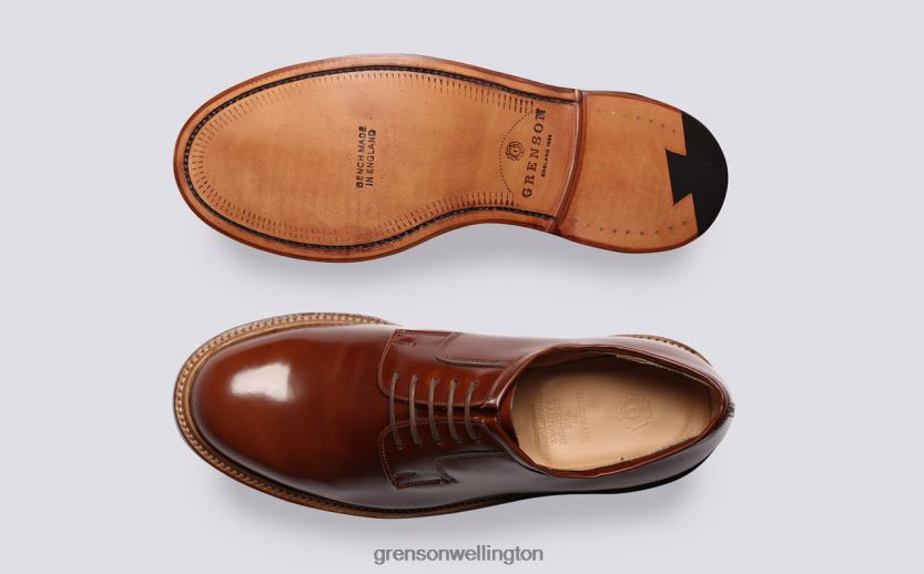 Men Mid Brown CAMDEN Grenson R4606073 Formal Shoes