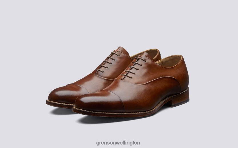 Men Tan BERT Grenson R4606070 Formal Shoes