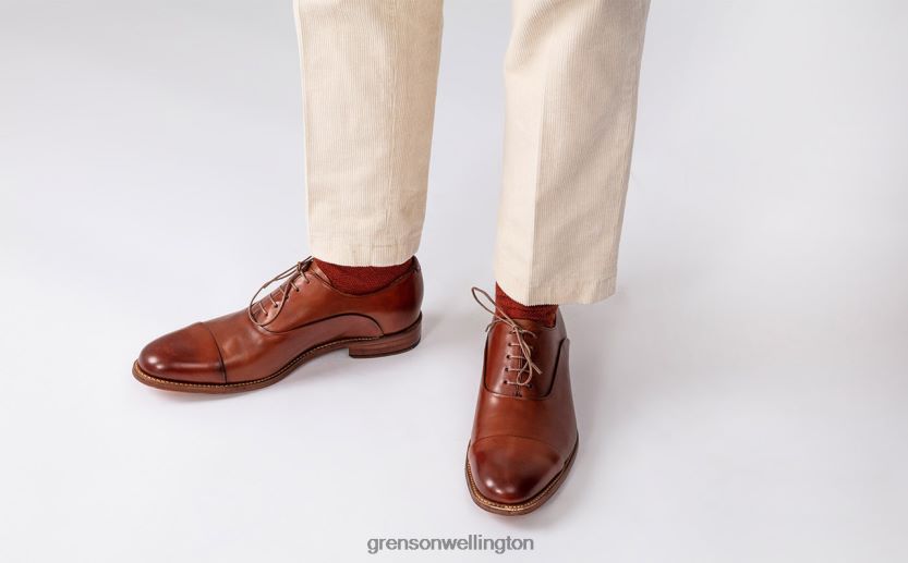 Men Tan BERT Grenson R4606070 Formal Shoes