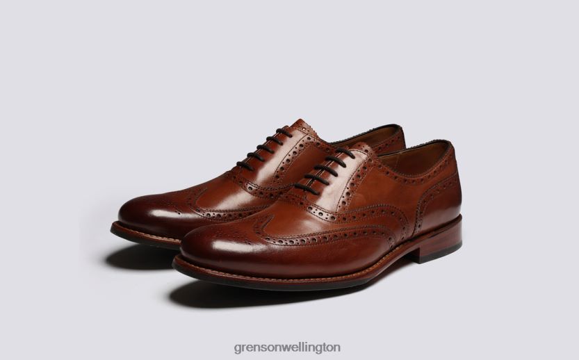 Men Tan DYLAN Grenson R46060104 Formal Shoes