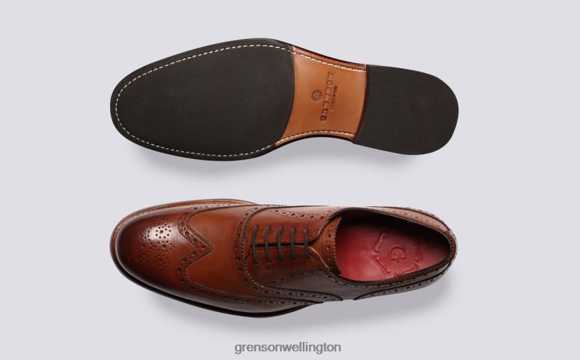 Men Tan DYLAN Grenson R46060104 Formal Shoes