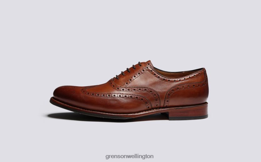 Men Tan DYLAN Grenson R46060104 Formal Shoes