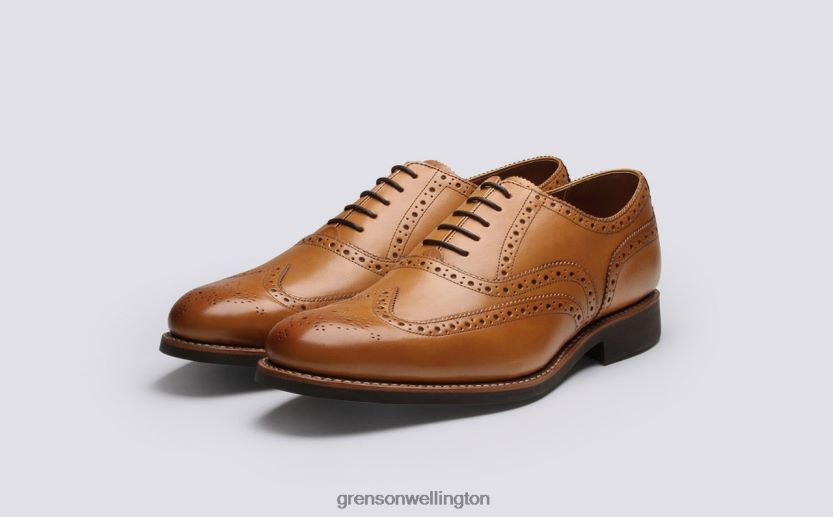 Men Tan DYLAN Grenson R4606079 Formal Shoes