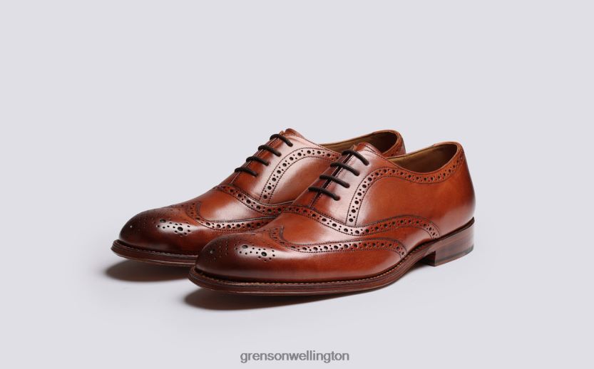 Men Tan LUTHER Grenson R4606090 Formal Shoes