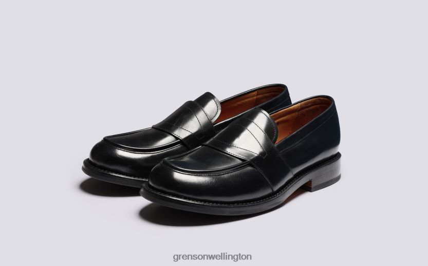 Men Black ERNIE Grenson R46060144 Loafers