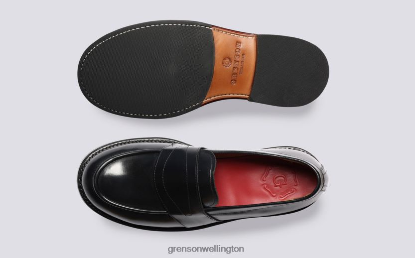 Men Black ERNIE Grenson R46060144 Loafers