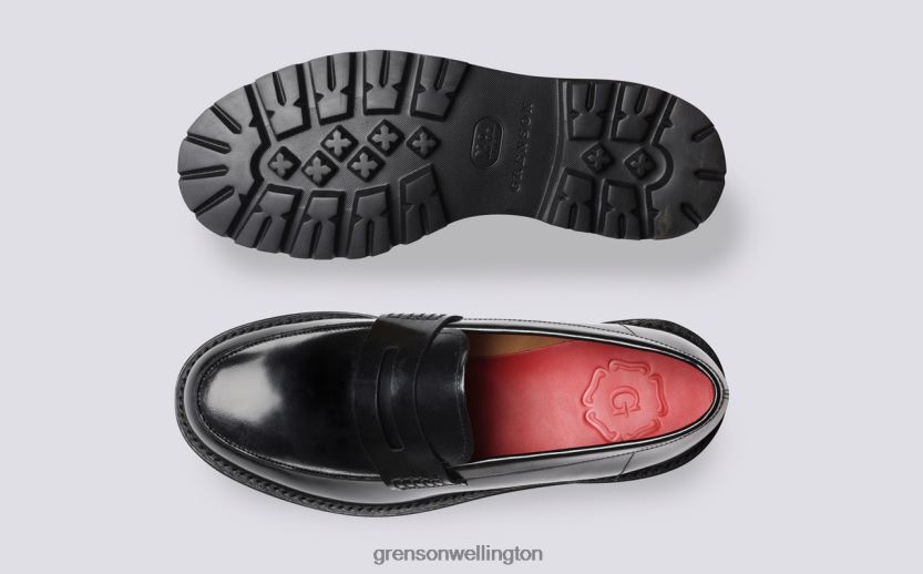 Men Black JEFFERSON Grenson R46060129 Loafers