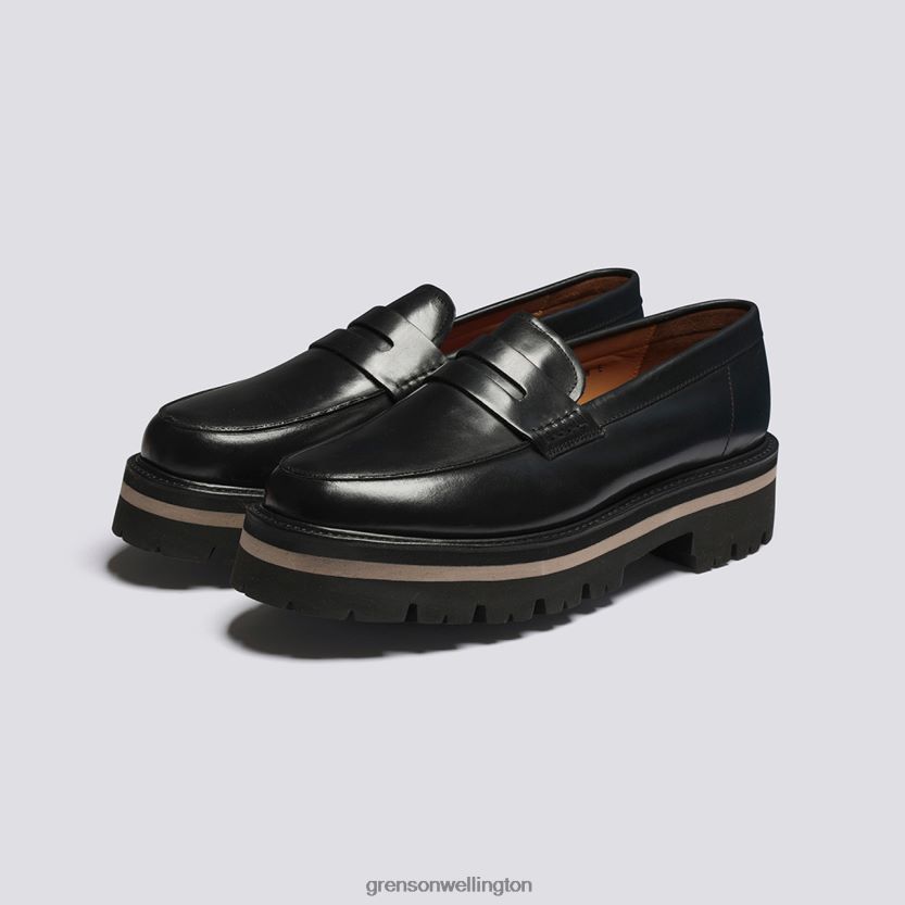 Men Black JEFFREY Grenson R46060126 Loafers