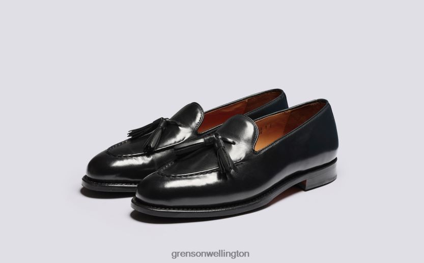Men Black MERLE Grenson R46060141 Loafers