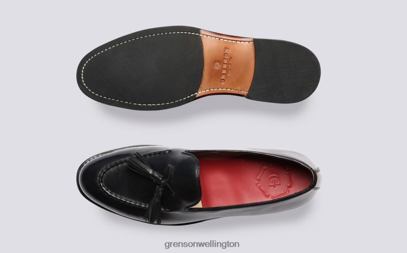 Men Black MERLE Grenson R46060141 Loafers