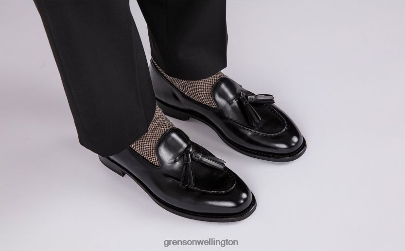Men Black MERLE Grenson R46060141 Loafers
