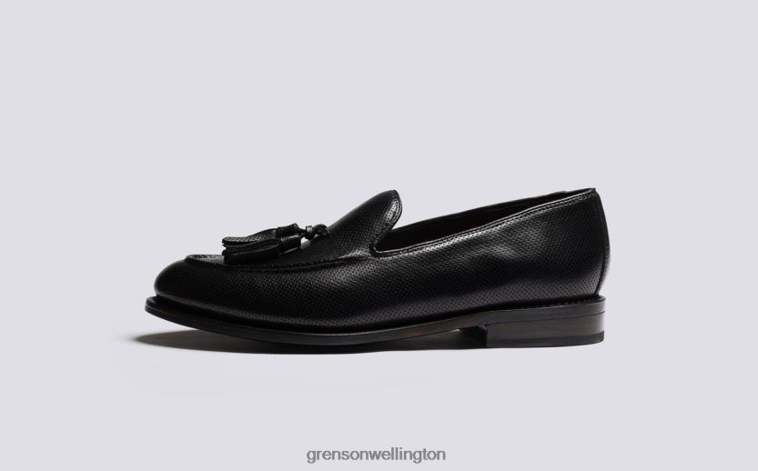 Men Black MERLIN Grenson R46060133 Loafers