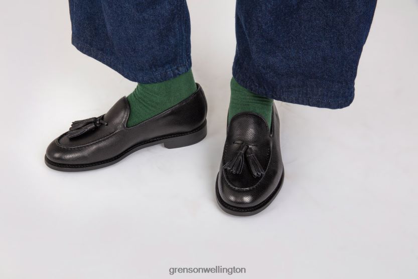Men Black MERLIN Grenson R46060133 Loafers