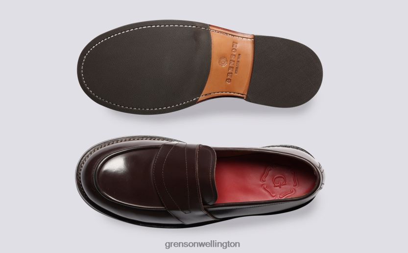 Men Brown ERNIE Grenson R46060143 Loafers
