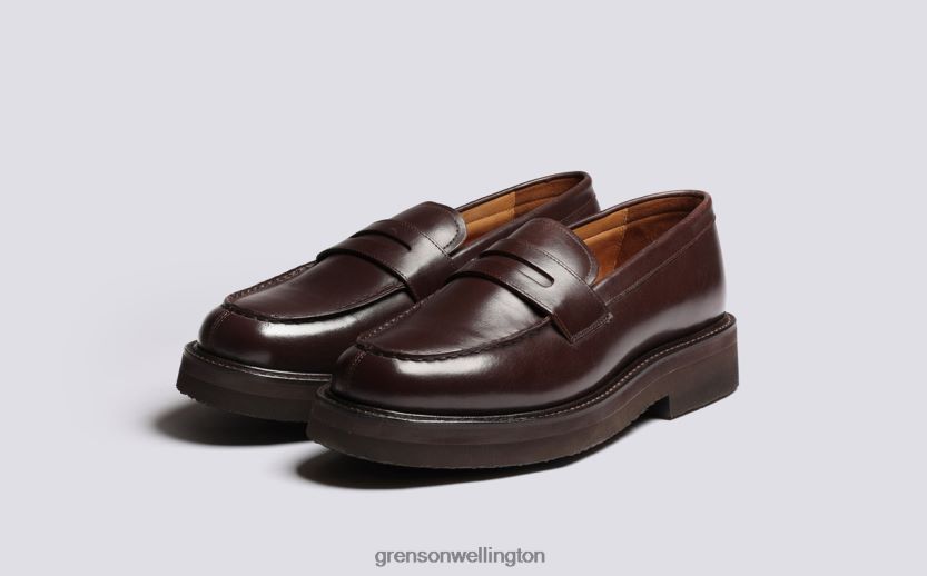 Men Brown PETER Grenson R46060136 Loafers