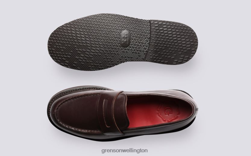 Men Brown PETER Grenson R46060136 Loafers