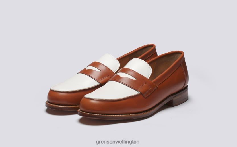 Men Cognac EPSOM Grenson R46060127 Loafers