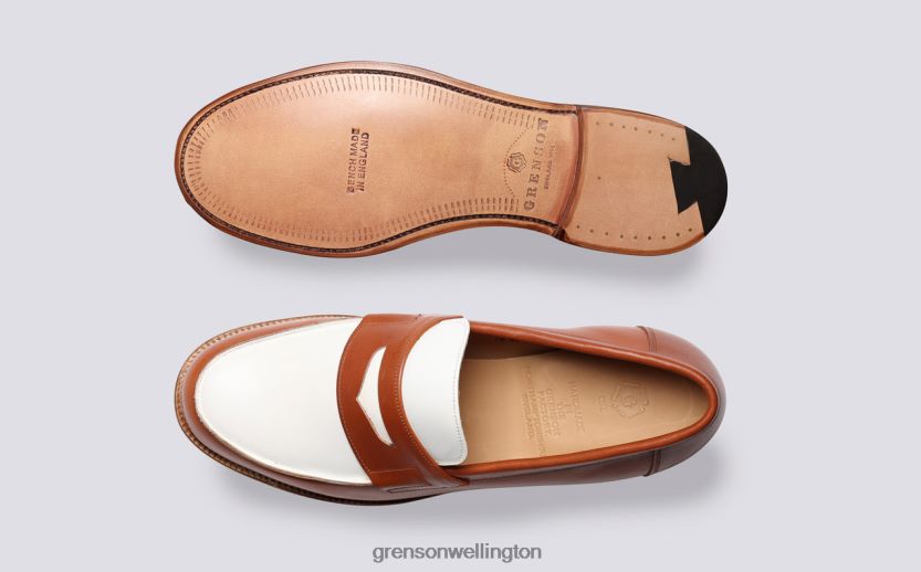 Men Cognac EPSOM Grenson R46060127 Loafers