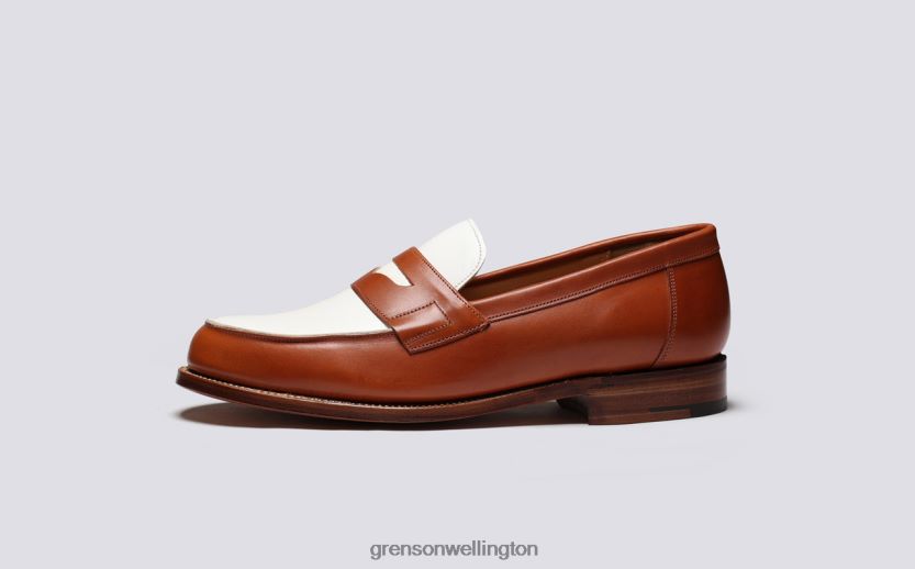 Men Cognac EPSOM Grenson R46060127 Loafers