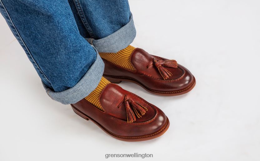Men Tan MERLIN Grenson R46060132 Loafers