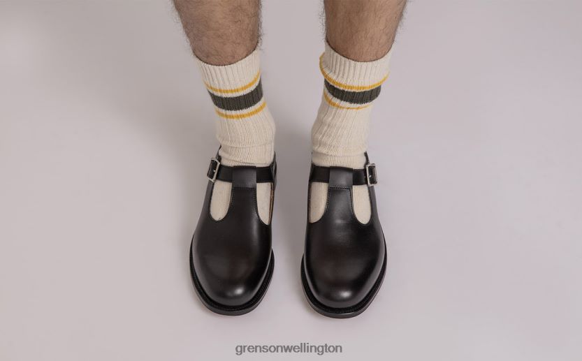 Men Black MARYLEBONE Grenson R46060230 Sandals