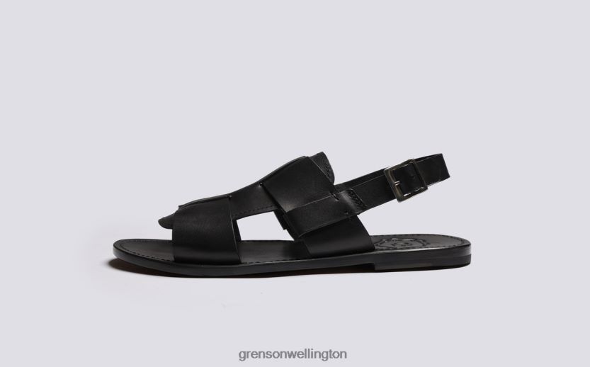 Men Black WILEY 3 Grenson R46060228 Sandals