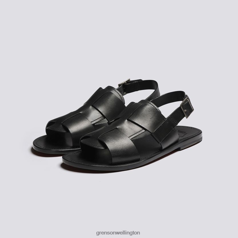 Men Black WILEY 3 Grenson R46060228 Sandals