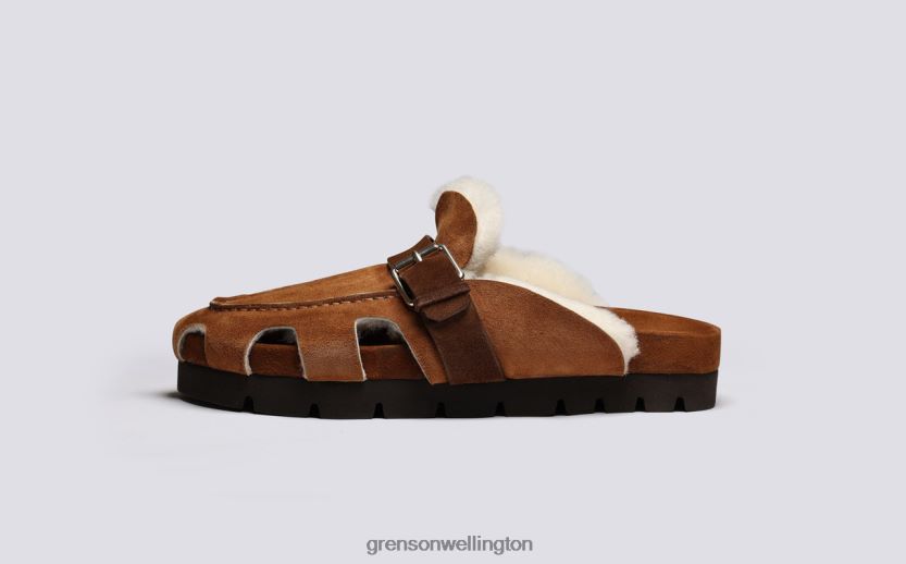 Men Brown DALE Grenson R46060211 Sandals