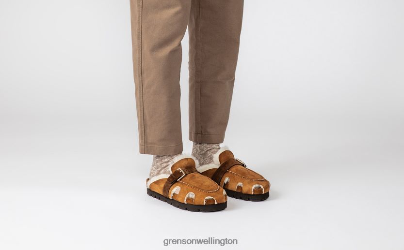 Men Brown DALE Grenson R46060211 Sandals