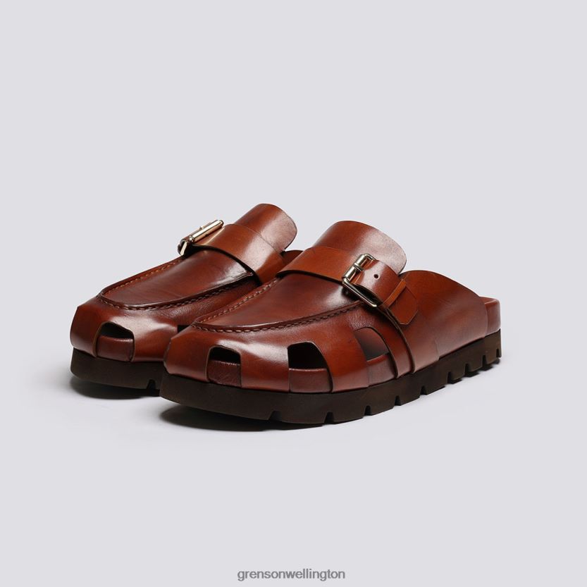 Men Tan DALE Grenson R46060212 Sandals