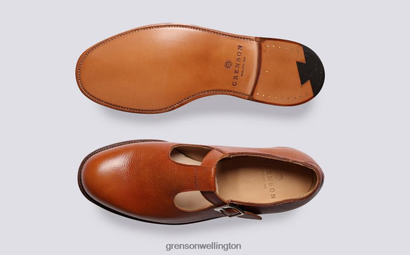 Men Tan MARYLEBONE Grenson R46060229 Sandals