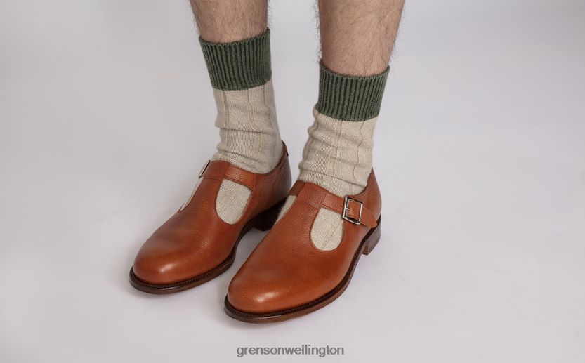 Men Tan MARYLEBONE Grenson R46060229 Sandals