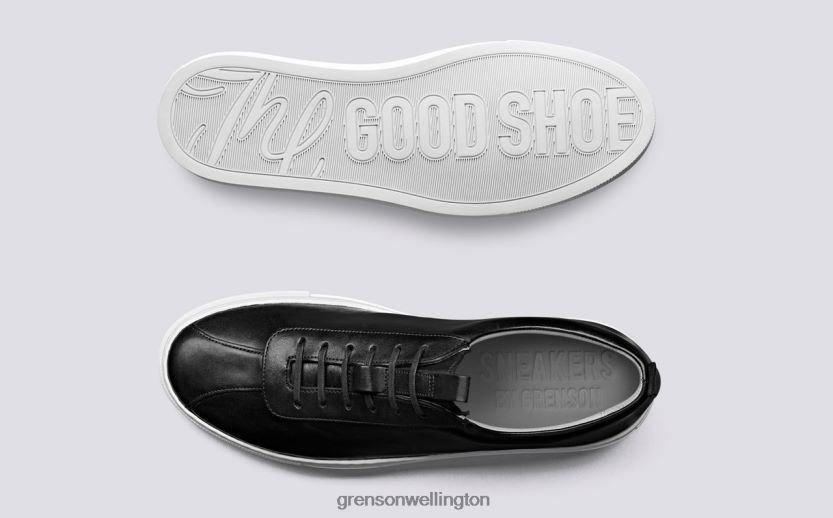 Men Black SNEAKER 1 Grenson R46060178 Sneakers