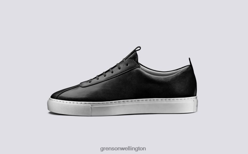 Men Black SNEAKER 1 Grenson R46060178 Sneakers