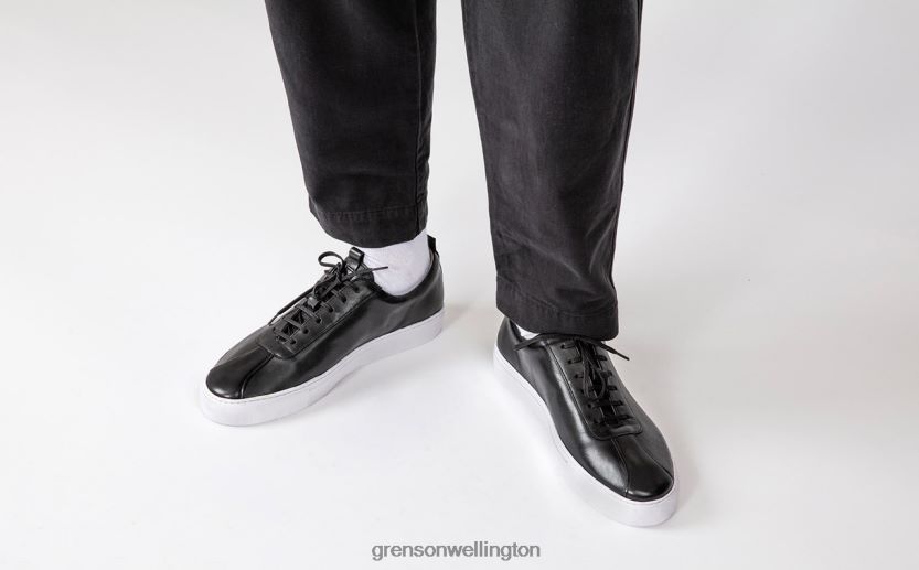 Men Black SNEAKER 1 Grenson R46060178 Sneakers