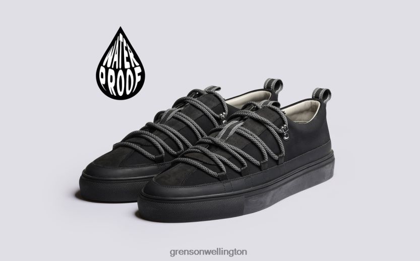 Men Black SNEAKER 68 Grenson R46060200 Sneakers