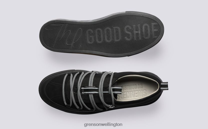 Men Black SNEAKER 68 Grenson R46060200 Sneakers