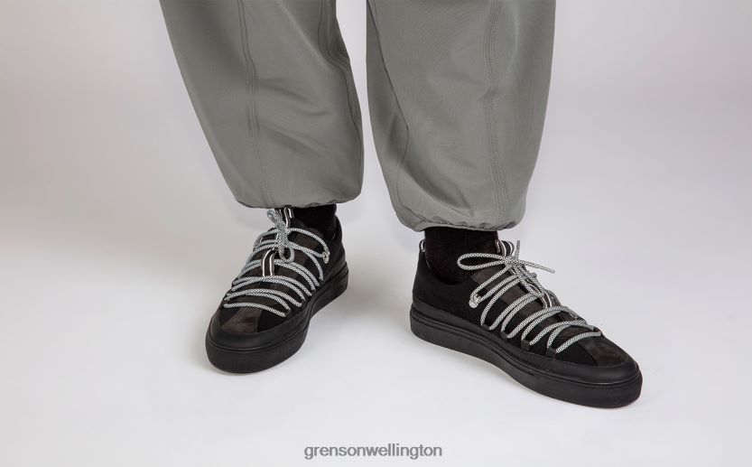 Men Black SNEAKER 68 Grenson R46060200 Sneakers