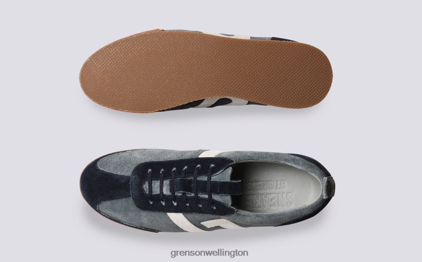 Men Blue SNEAKER 51 Grenson R46060194 Sneakers