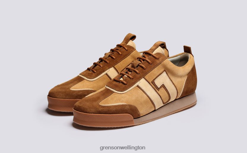Men Brown/Cream SNEAKER 51 + Grenson R46060208 Sneakers