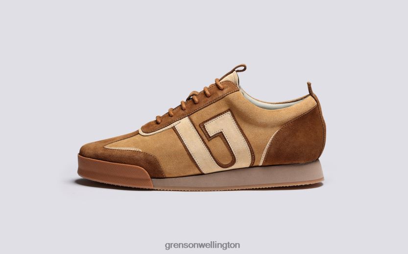 Men Brown/Cream SNEAKER 51 + Grenson R46060208 Sneakers