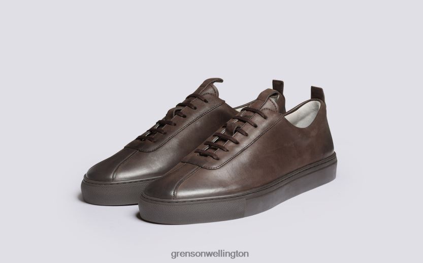Men Brown SNEAKER 1 Grenson R46060175 Sneakers